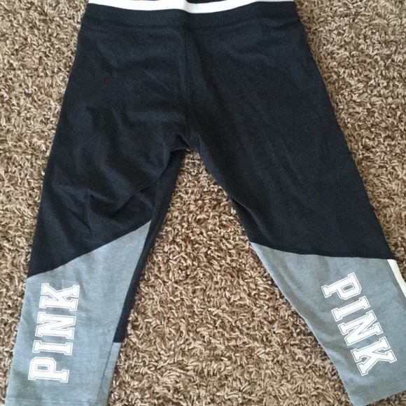 PINK yoga capris...never worn!! - Picture 3 of 3